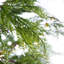 Arbre de Noël artificiel complet 6 pi avec lumières DEL et base en métal, arbre complet 612 pointes