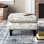 Fircrest Upholstered Ottoman