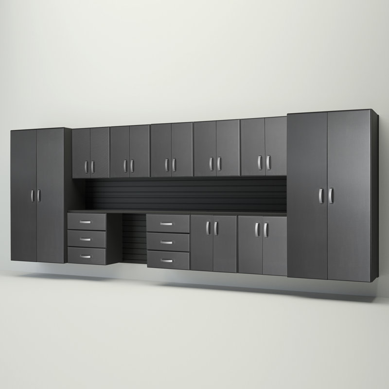Jumbo 11 Piece Storage System, Black/Silver Carbon