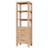 Moana Solid Wood Linen Cabinet-1595523719