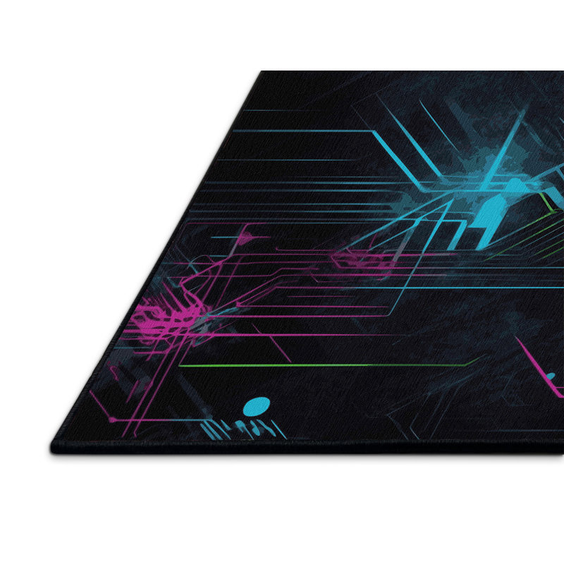 Radiant Charge Rug, Rectangle 8' x 10'