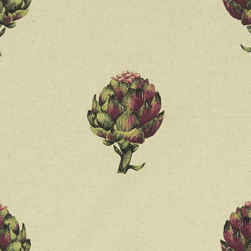 Eden Artichoke Fabric, Linen