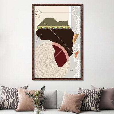 Afroville - Print on Canvas