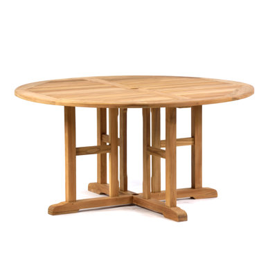 Round Outdoor Dining Table , 150cm cm W 150cm cm D