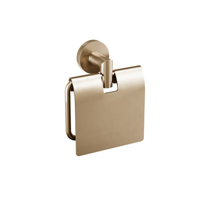 Volkano Summit Wall Mounted Toilet Paper Holder with Cover
