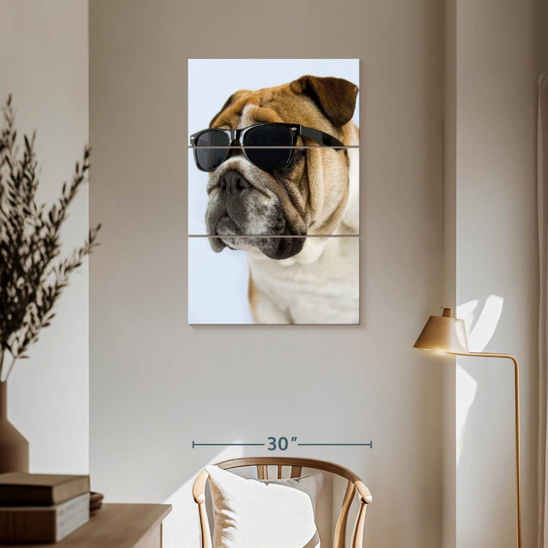 Brampt George I, 57" H x 36" W