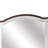 Allouette Wood Flat Wall Mirror