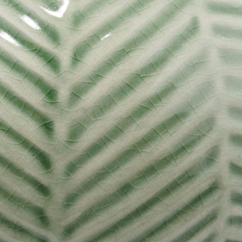 Fern Table Lamp, Leaf Green