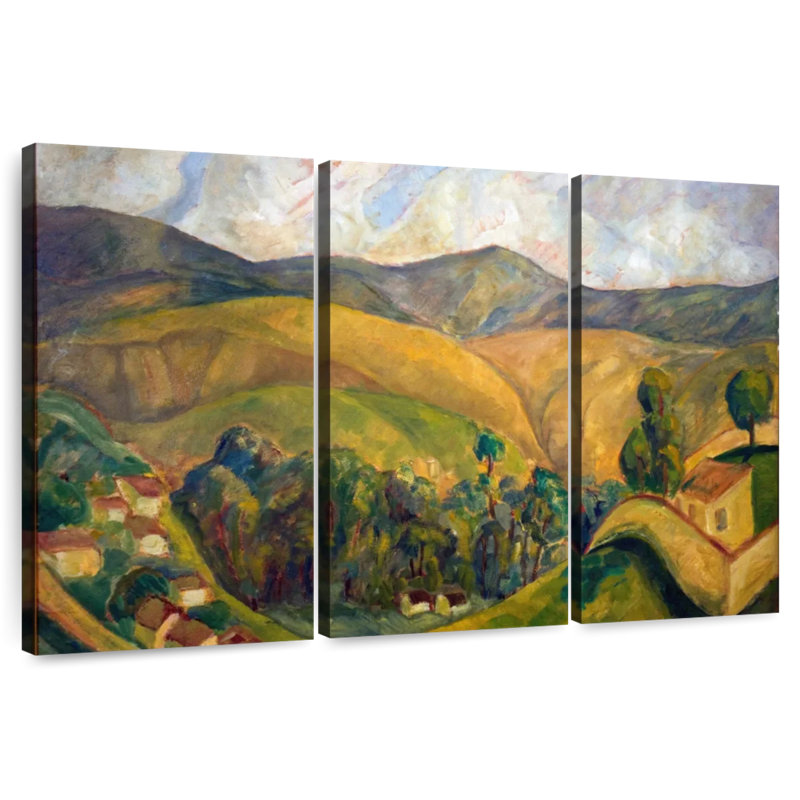 Alvord Landscape 1911, 48" H x 74" W