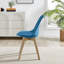 Chaise d'appoint rembourrée en faux cuir Stolm-699635335