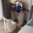 23.62"Modern Minimalist Beige Round Vanity