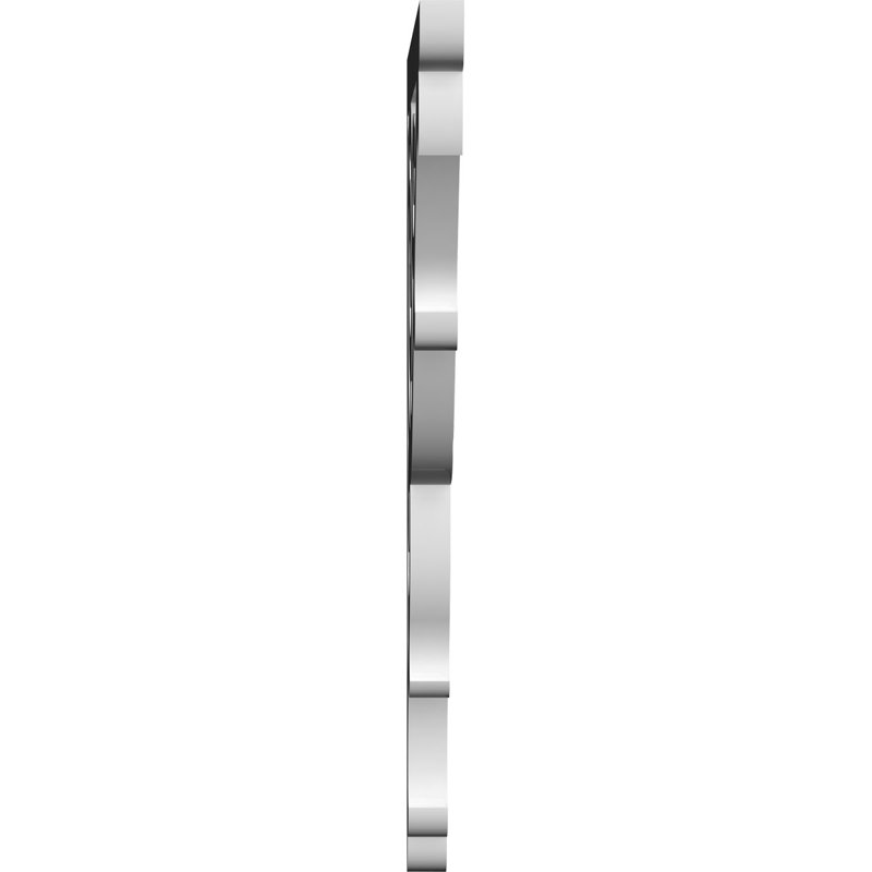 White PVC Decorative Architectural Grade Bracket, 13" Height