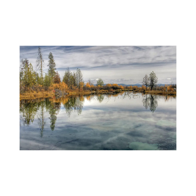 Mars Egg Spring - Wrapped Canvas Print, 20.32cm H x 30.48cm W x 1.905cm D