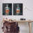 Abstract Whiskey Decanters 2 PC Canvas Wall Art Set by Ethan Harper-807286169