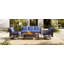 Ensemble de canapés de patio 4 pièces avec chaises pivotantes-1569436145-1569436144