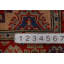 Tapis décoratif fait à la main Kazak 3 x 4