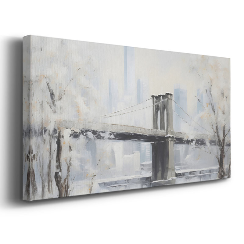Paysage, série CCLIV, toile tendue avec châssis, prête à être accrochée, H 17 po x l 33 po, Doré