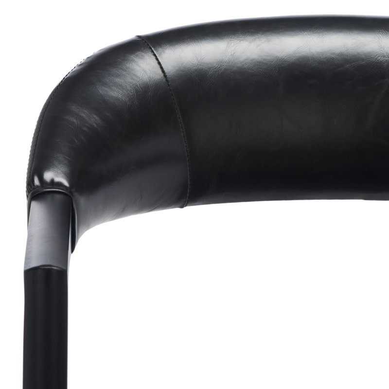 Chaise en cuir Barbe