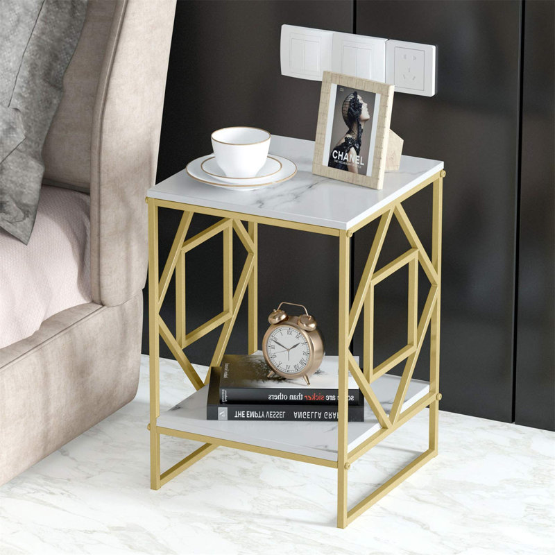 Lokendra Frame End Table
