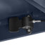 Table de bout roulante à hauteur ajustable laquée ultrabrillante avec station de charge et roues universelles avec freins-128983636