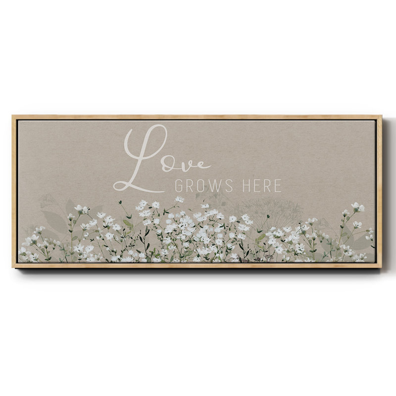 Bouquet of Love - Toile encadrée, H 20 po x l 50 po