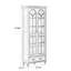 Vitrines en bois massif noisette + verre