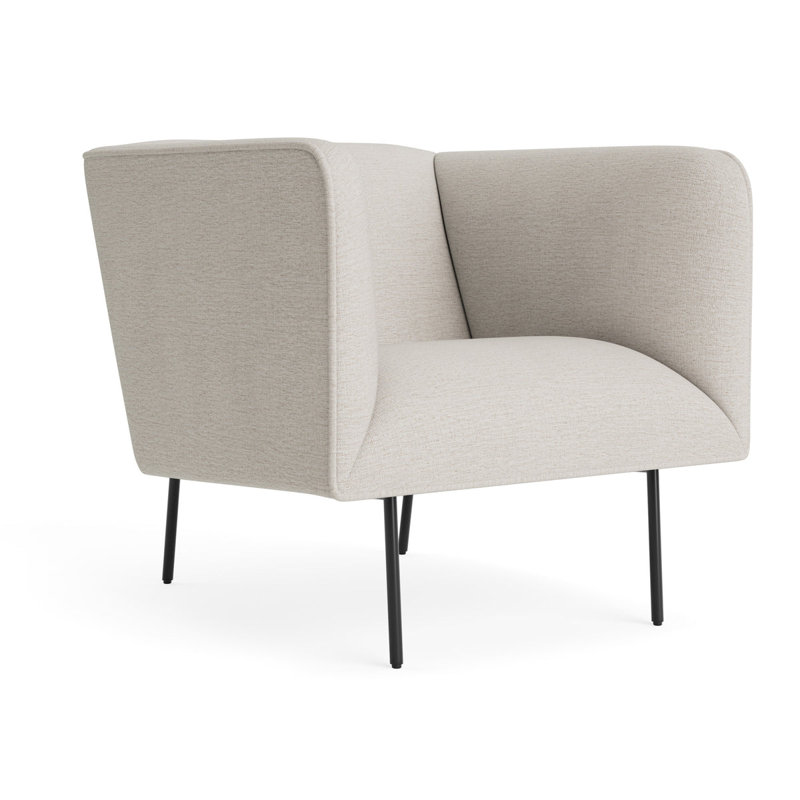 MTO - Dandy Lounge Chair Black Legs, Sylvan Bone