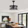 20''Industrial 5-Blade  Ceiling Fan With Remote Control