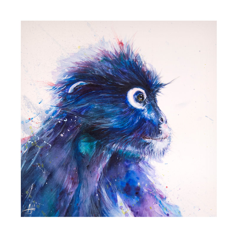 Art sur toile Marc Allante, H 14 po x l 14 po