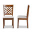 Chaise rembourrée et en bois Fraserburgh