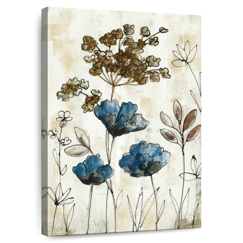 Harnek Botanical Trio II Neutral, 39" H x 26" W