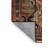Machine Washable Art Deco Brown Area Rug-442964836