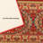 Custom Size Runner Rug Oriental Persian Medallion Red Low Pile Slip Resistant Runner Rugs by Feet-1219594503