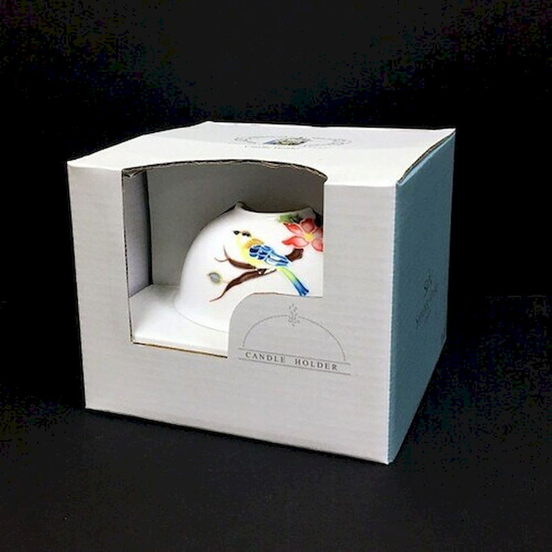 Photophore de table 4,5 po en porcelaine