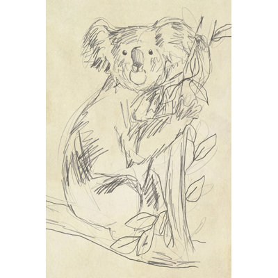 Outback Sketch I by June Erica Vess - Drawing