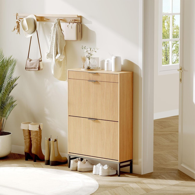 12 Pair Shoe Storage Cabinet