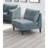 Contemporary 6Pcs Modular , Fabric, 4 One Arm Chairs, 1 Armless Chair, , Appealing Look 4X 1X Wood Leg-1153925384