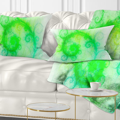 Magnifique coussin lombaire à motif vif Abstract
