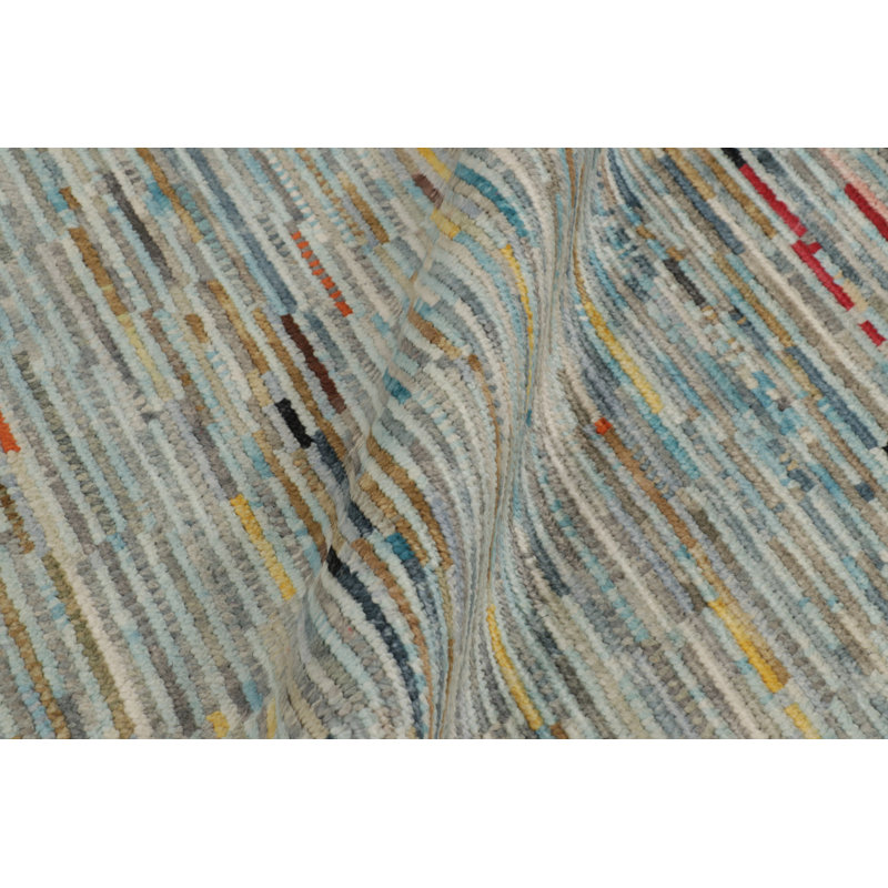 Modern One-of-a-Kind 8'0X10'5 Hand Knotted Area Rug