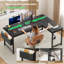 Bureau d'ordinateur en L robuste avec bureau de 2,4 cm d'épaisseur et lumières DEL-1636848669-1628689462