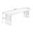 Nut-brown Rectangular Solid Wood writing desk-117867030