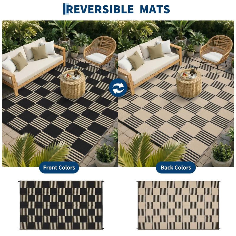 Tapis d'extérieur imperméable 5 x 8 po