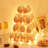 4 Tier Cupcake Stand With LED String Light, Acrylic Cupcake Display Stand