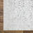 Washable Non-Slip 10x14 Rug - Beige / Off White Traditional Bordered Area Rug-578078077