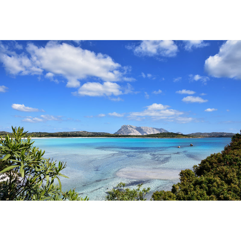 Sardinia, Beach. by Lucien 82 - Wrapped Canvas Print, 30cm H x 46cm W x 3.8cm D