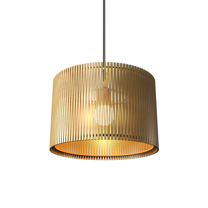 Living Hinges 1 - Light Pendant, Organic Gold