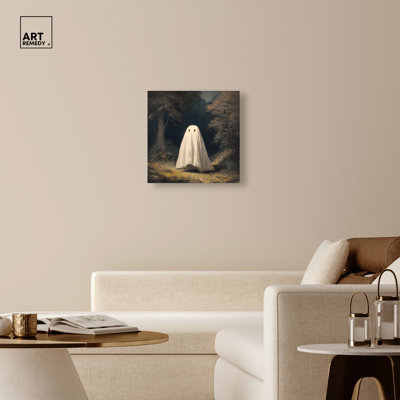 "Ghost in the Woods", reproduction d'art sur toile par Art Remedy, 24 x 24