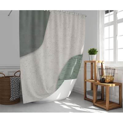 Gurias Abstract Shower Curtain