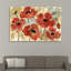 Silver And Red Poppies by Tre Sorelle Studios - Wrapped Canvas Painting-1598669442