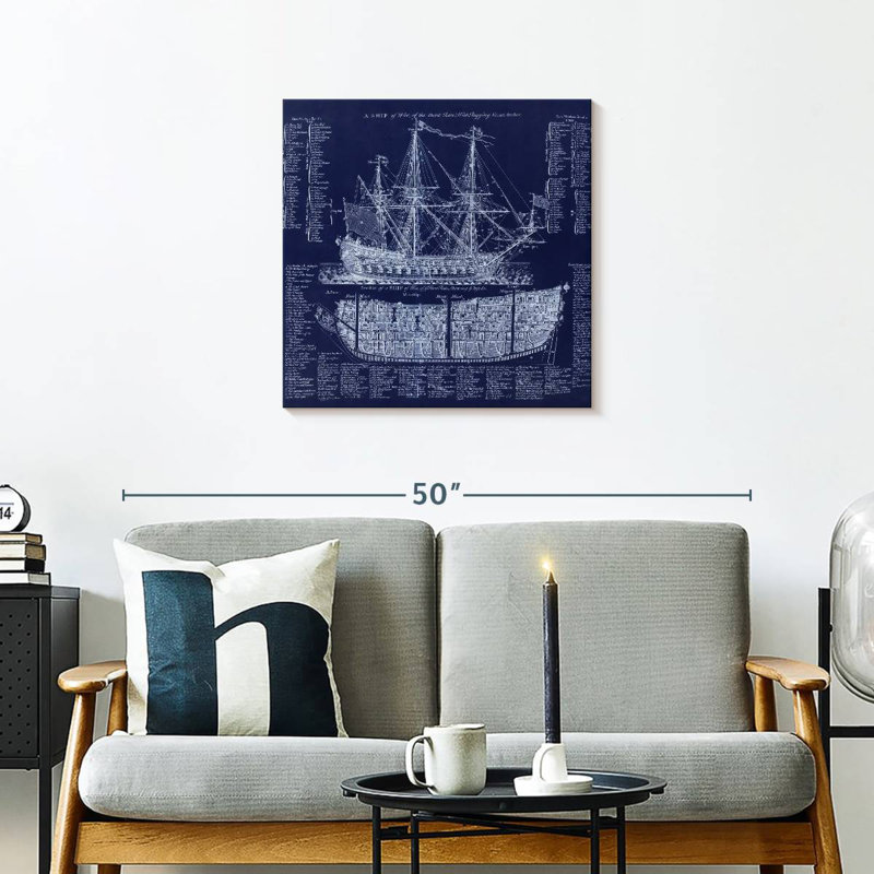 Laelle British War Ship Blueprint